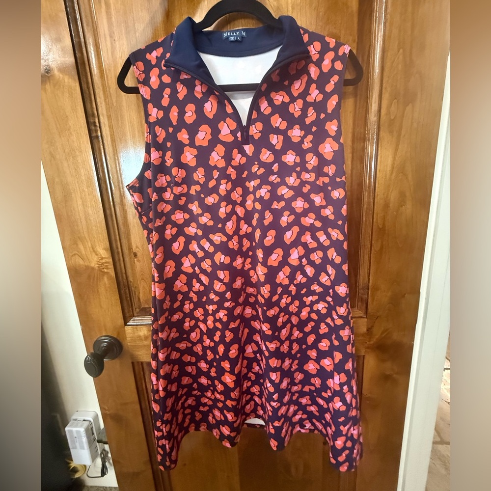 Melly M 1/4 Zip-Up Dress